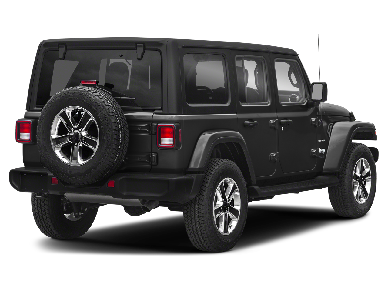 2021 Jeep Wrangler — side profile view