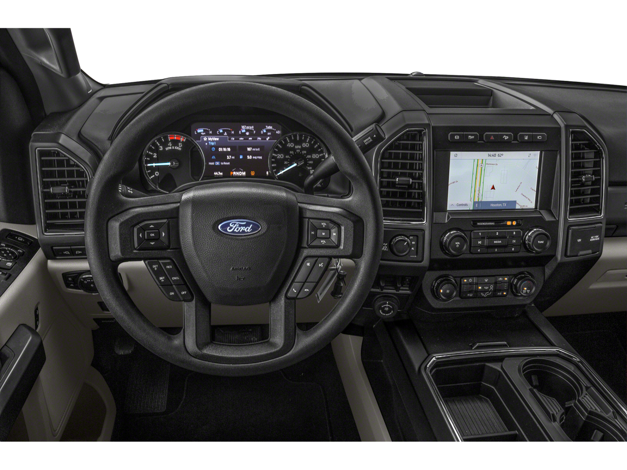 2021 Ford F-250SD — interior view