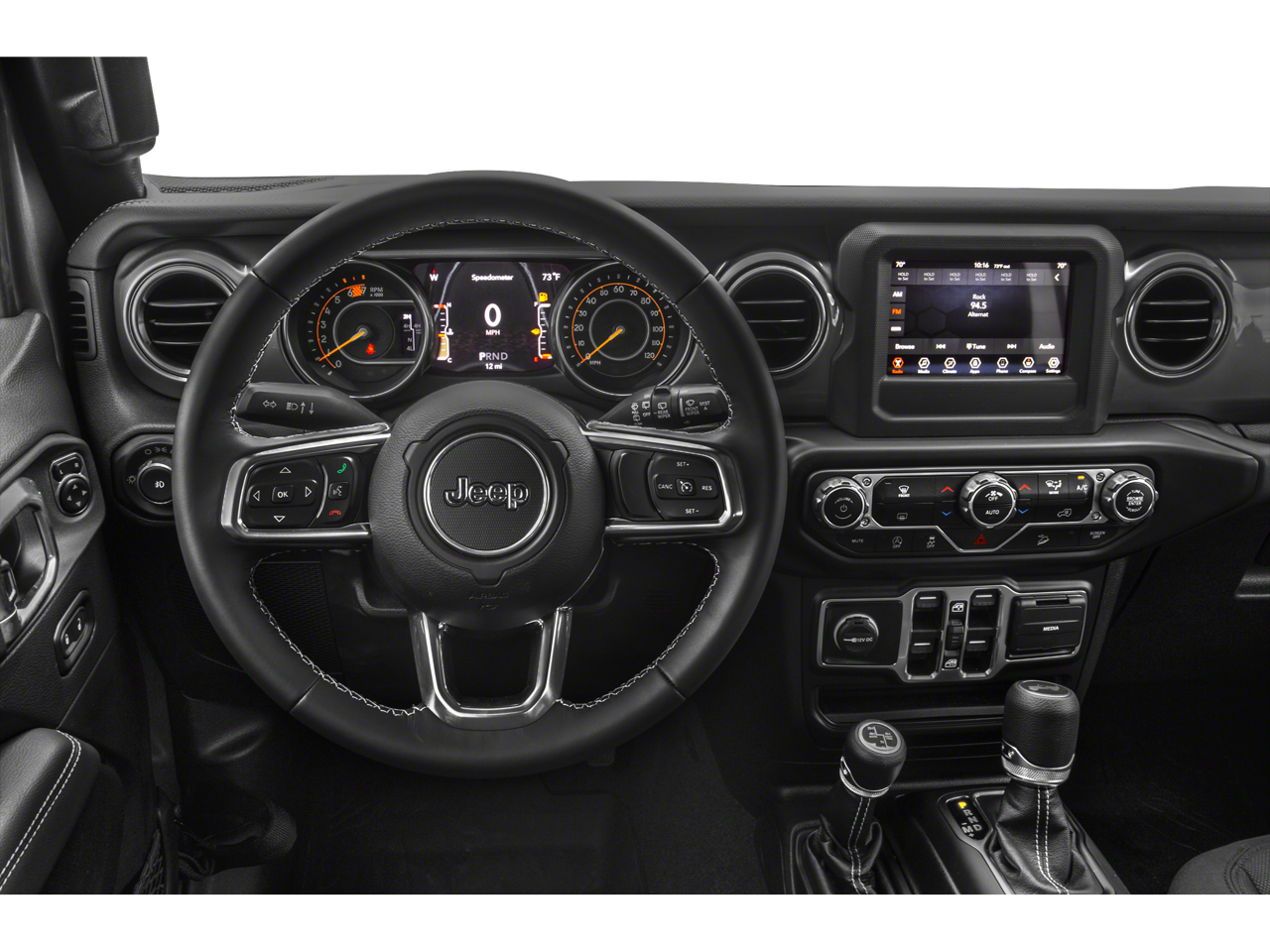 2021 Jeep Wrangler — interior view