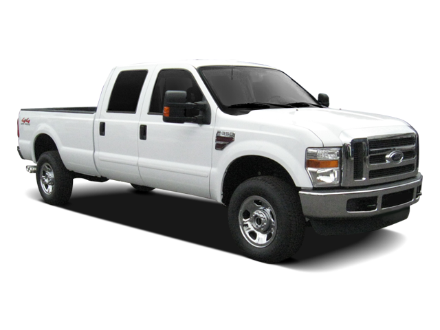 2009 Ford F-350SD Base in Black — front three-quarter view