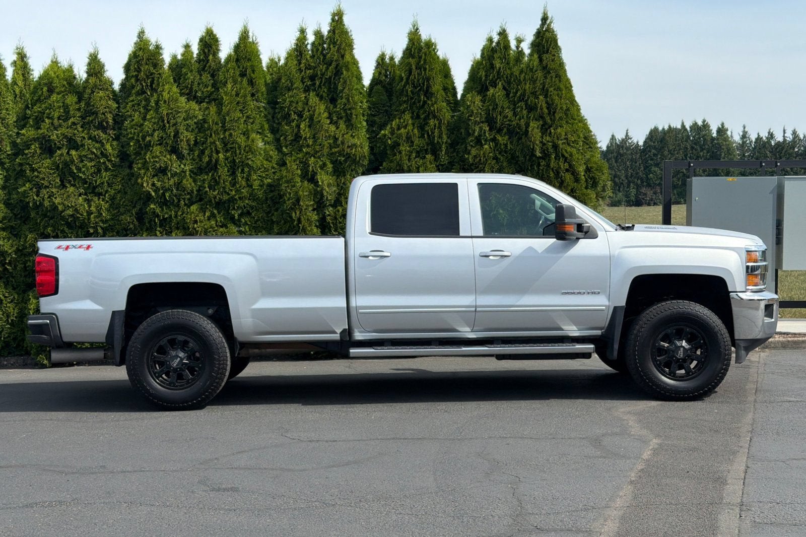 2016 Chevrolet Silverado 3500 HD — rear three-quarter view