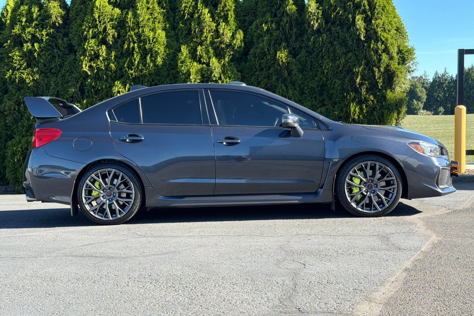 2018 Subaru WRX — rear three-quarter view