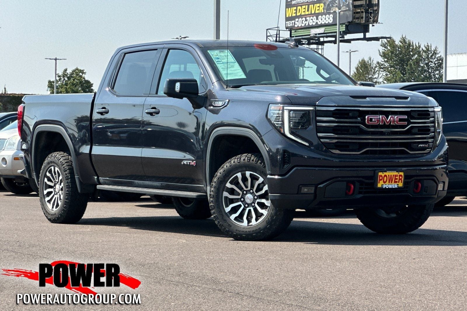 2022 GMC Sierra 1500 AT4 in Other — front three-quarter view