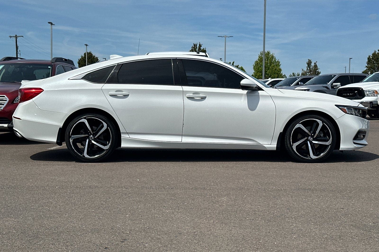 2019 Honda Accord — rear three-quarter view