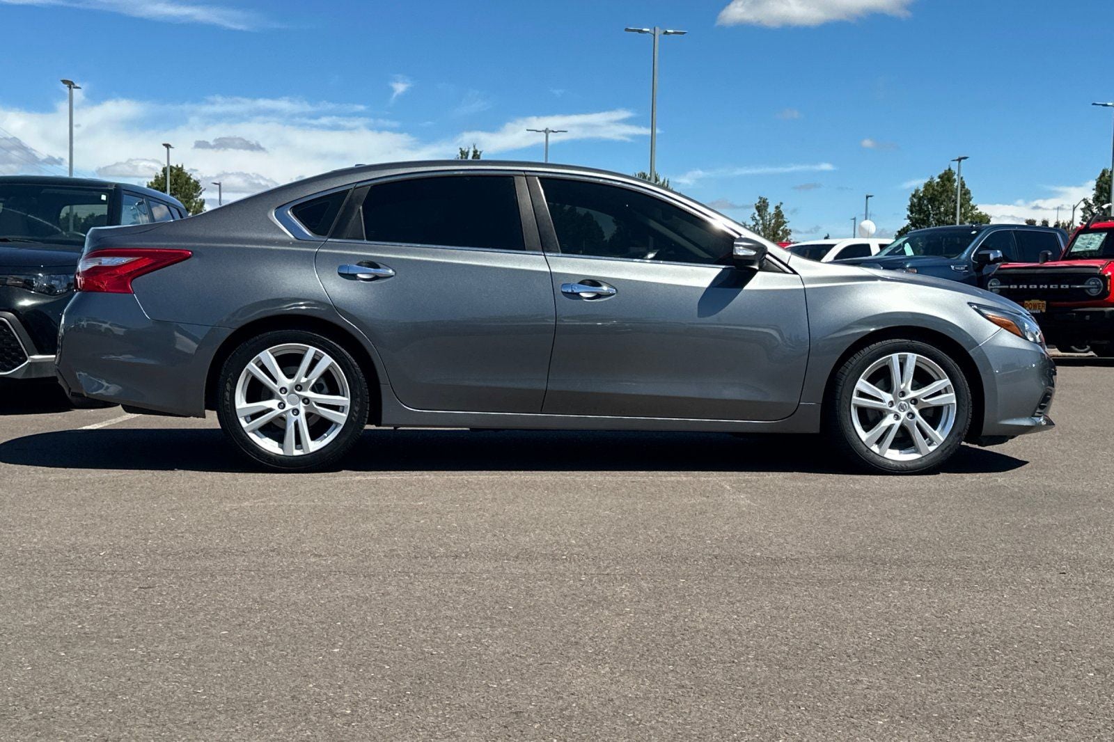 2017 Nissan Altima — rear three-quarter view