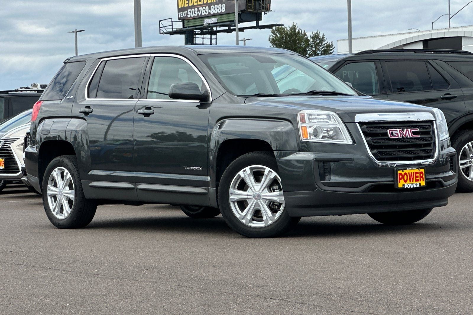 2017 GMC Terrain — side profile view