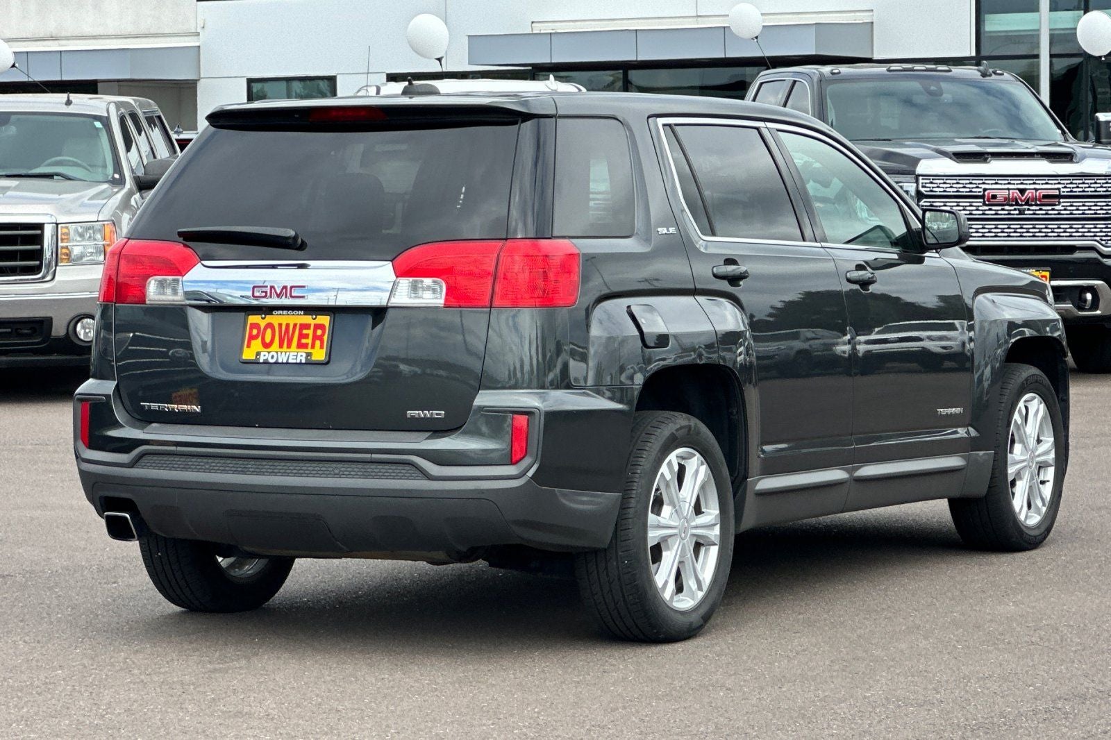 2017 GMC Terrain — interior view