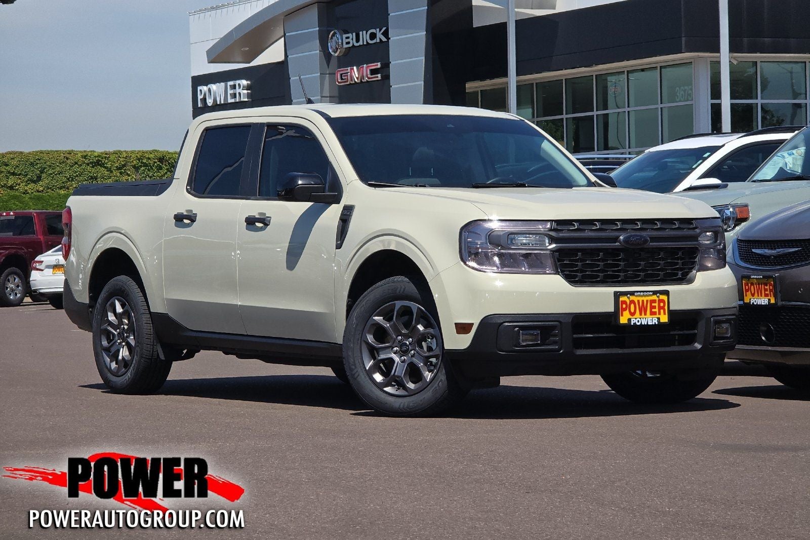 2024 Ford Maverick XLT in Terrain — front three-quarter view