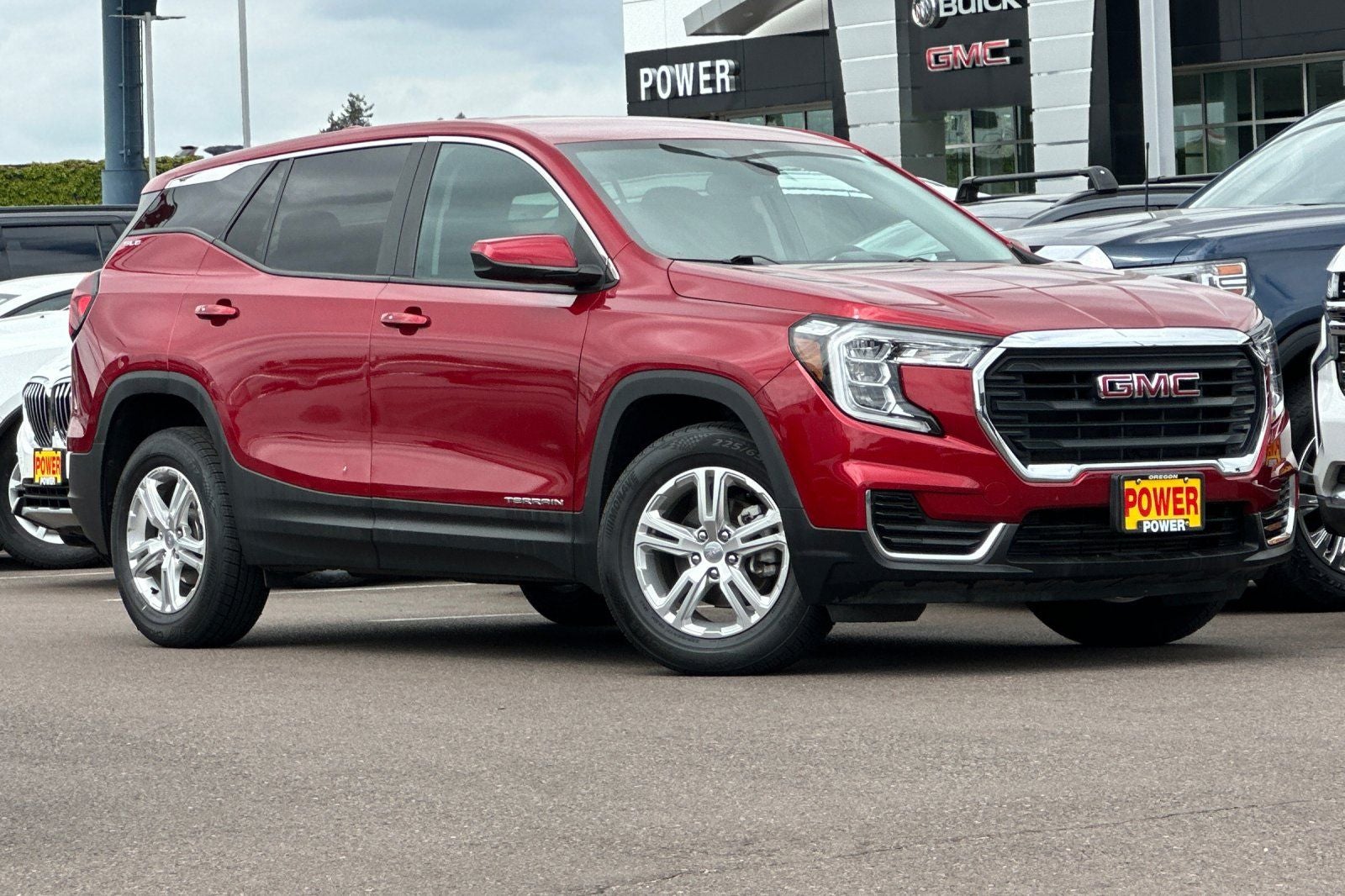 2022 GMC Terrain — side profile view