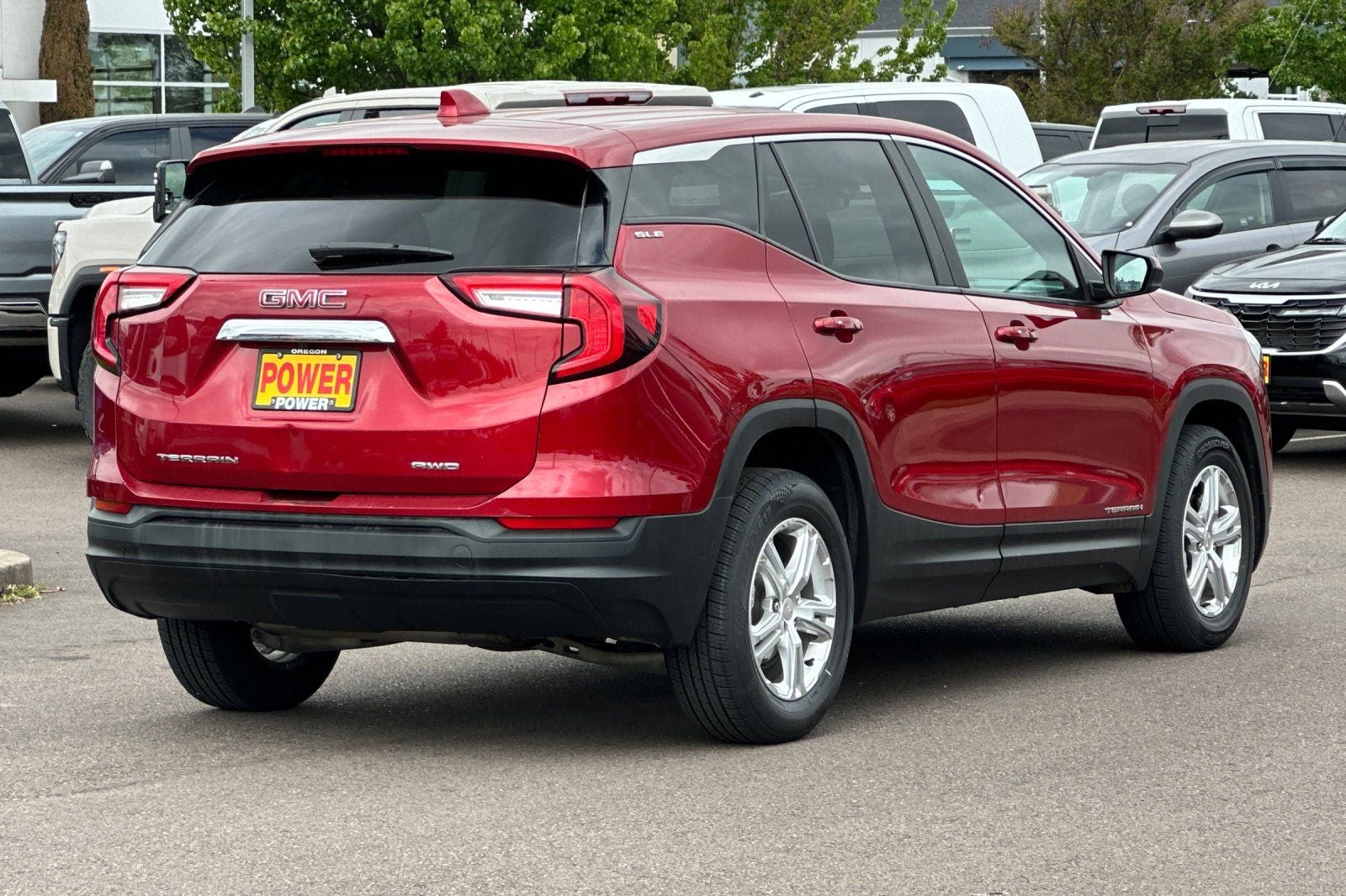 2022 GMC Terrain — interior view