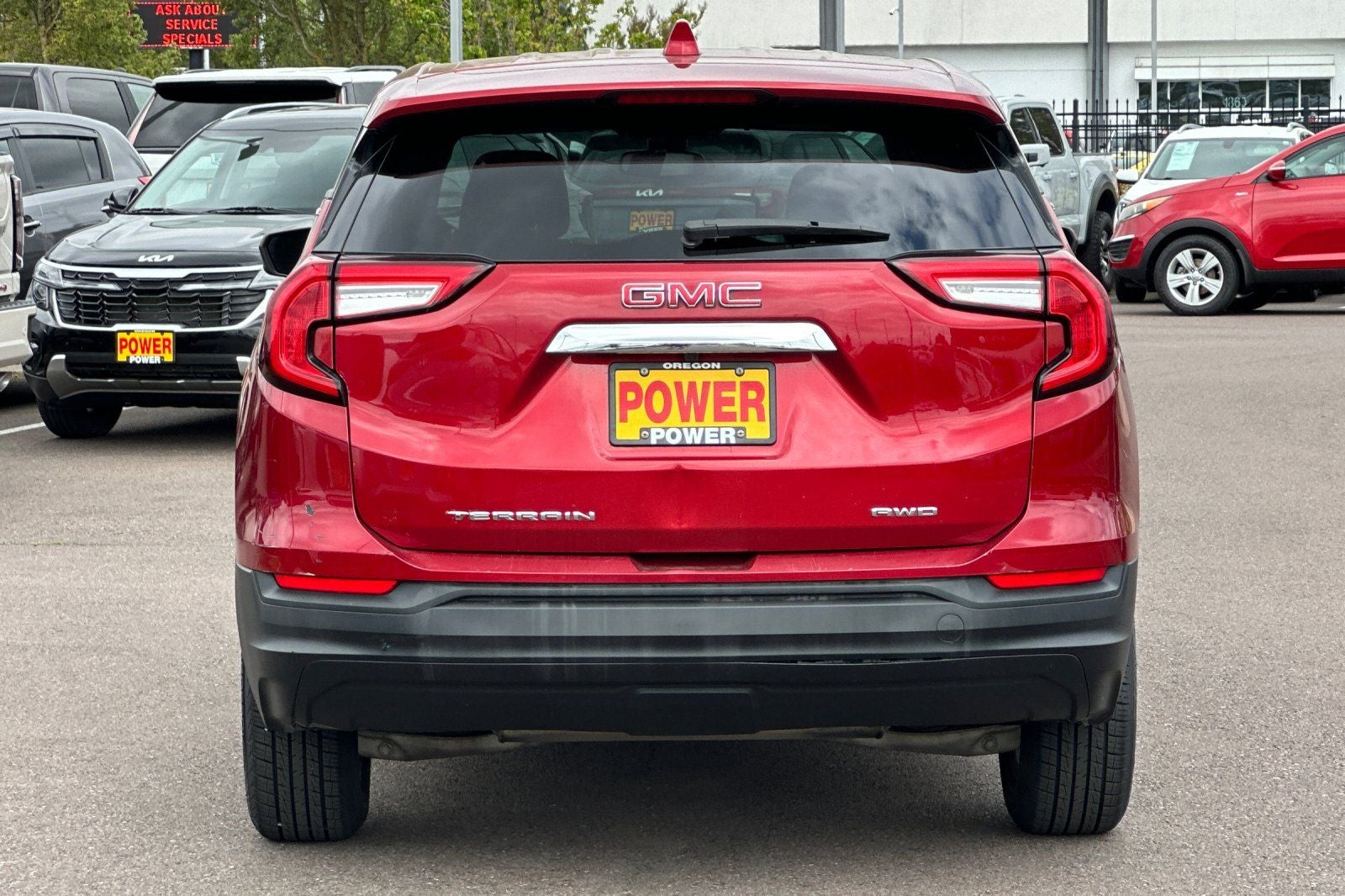 2022 GMC Terrain — detail view