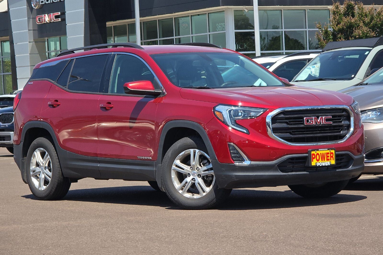 2018 GMC Terrain — side profile view