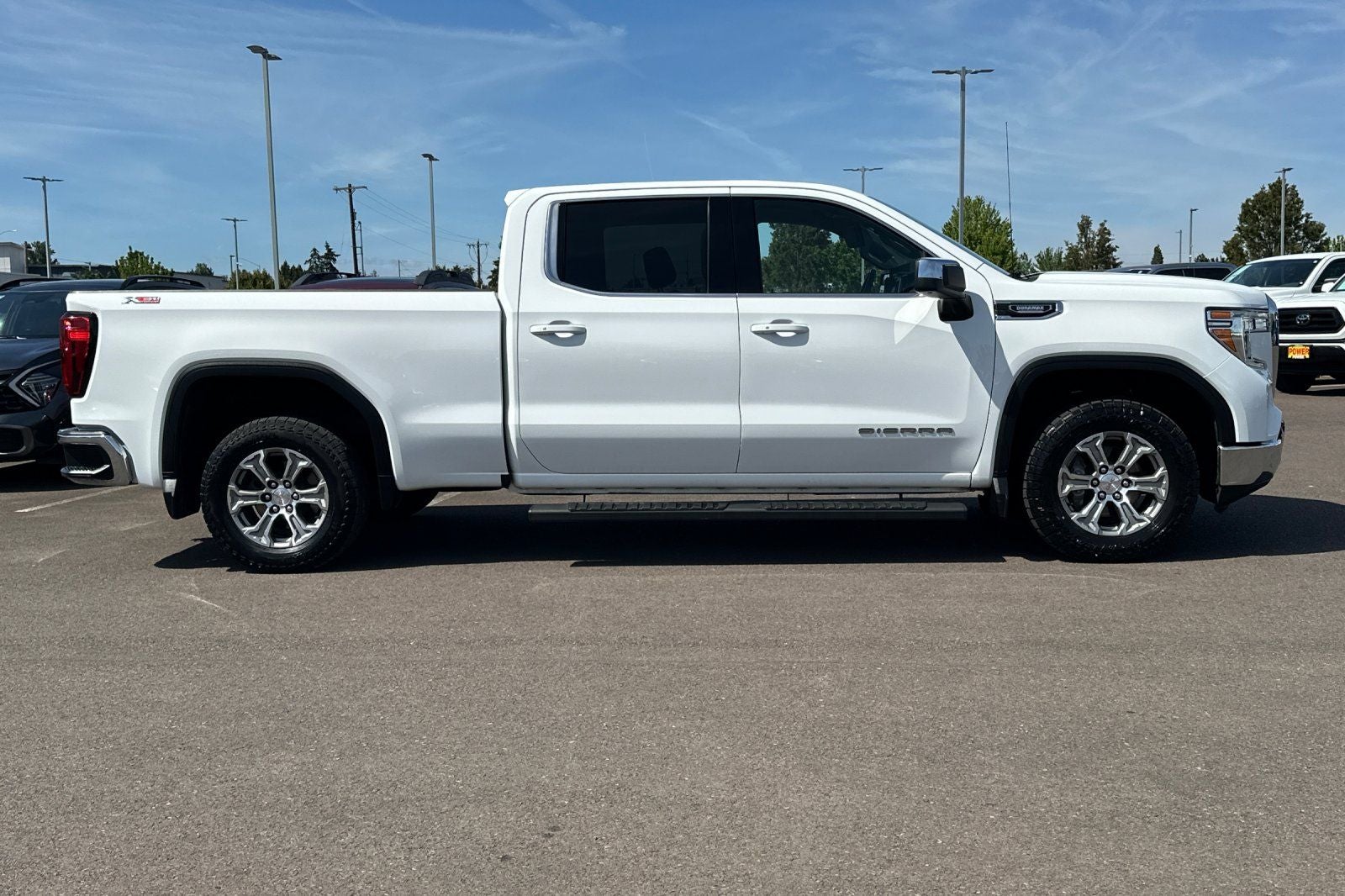 2021 GMC Sierra 1500 — rear three-quarter view