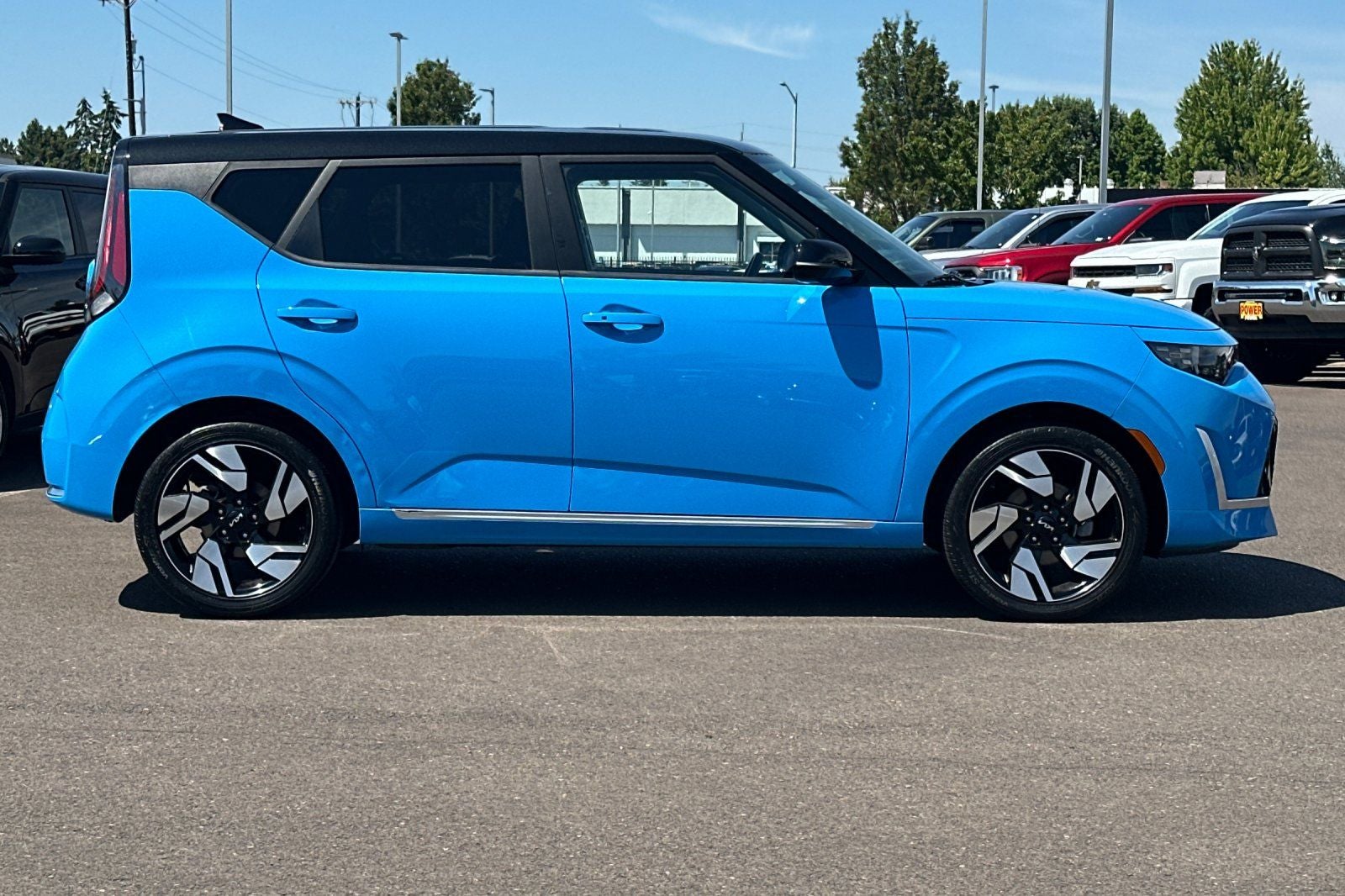 2023 Kia Soul — rear three-quarter view
