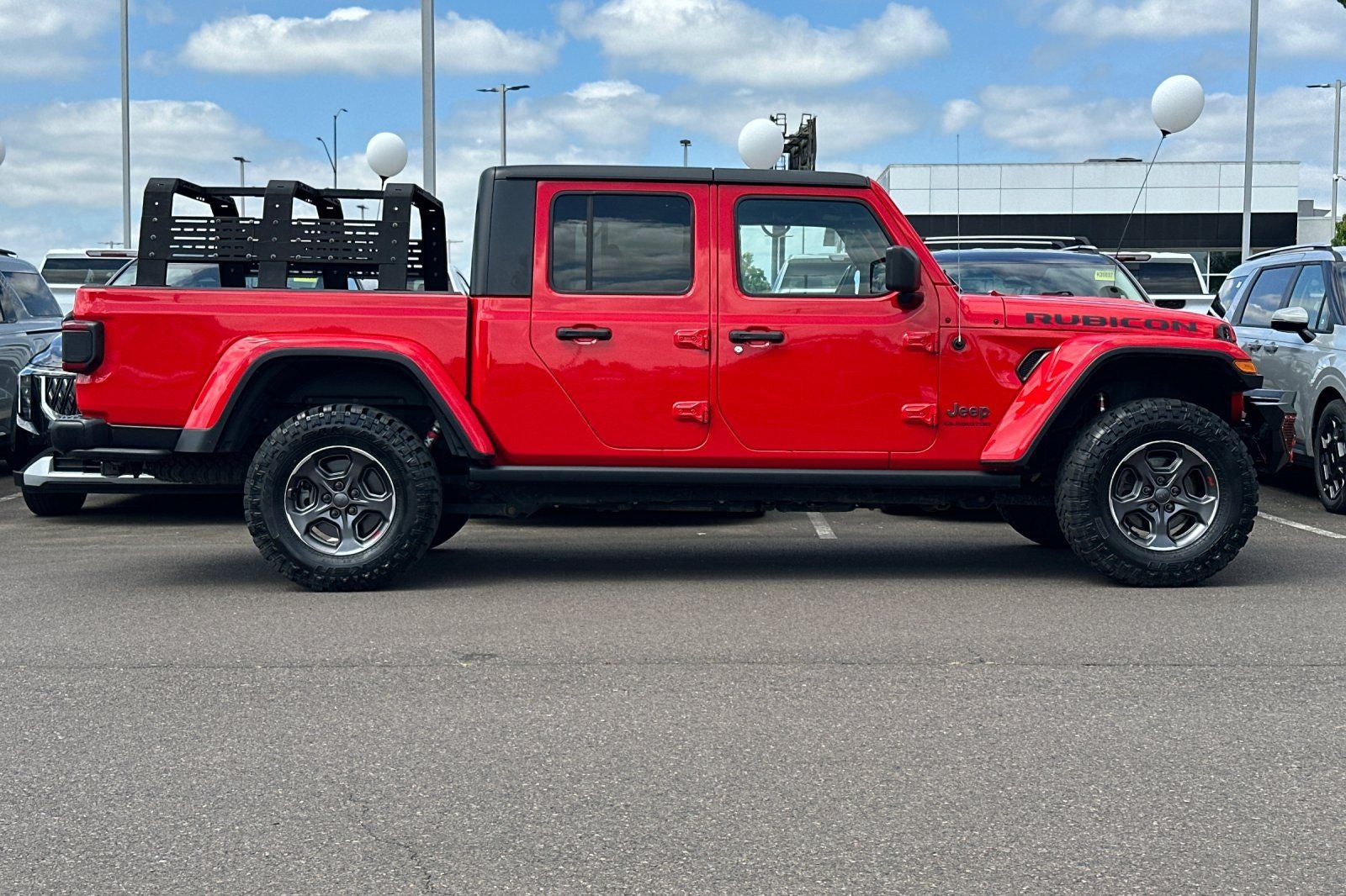 2020 Jeep Gladiator — rear three-quarter view