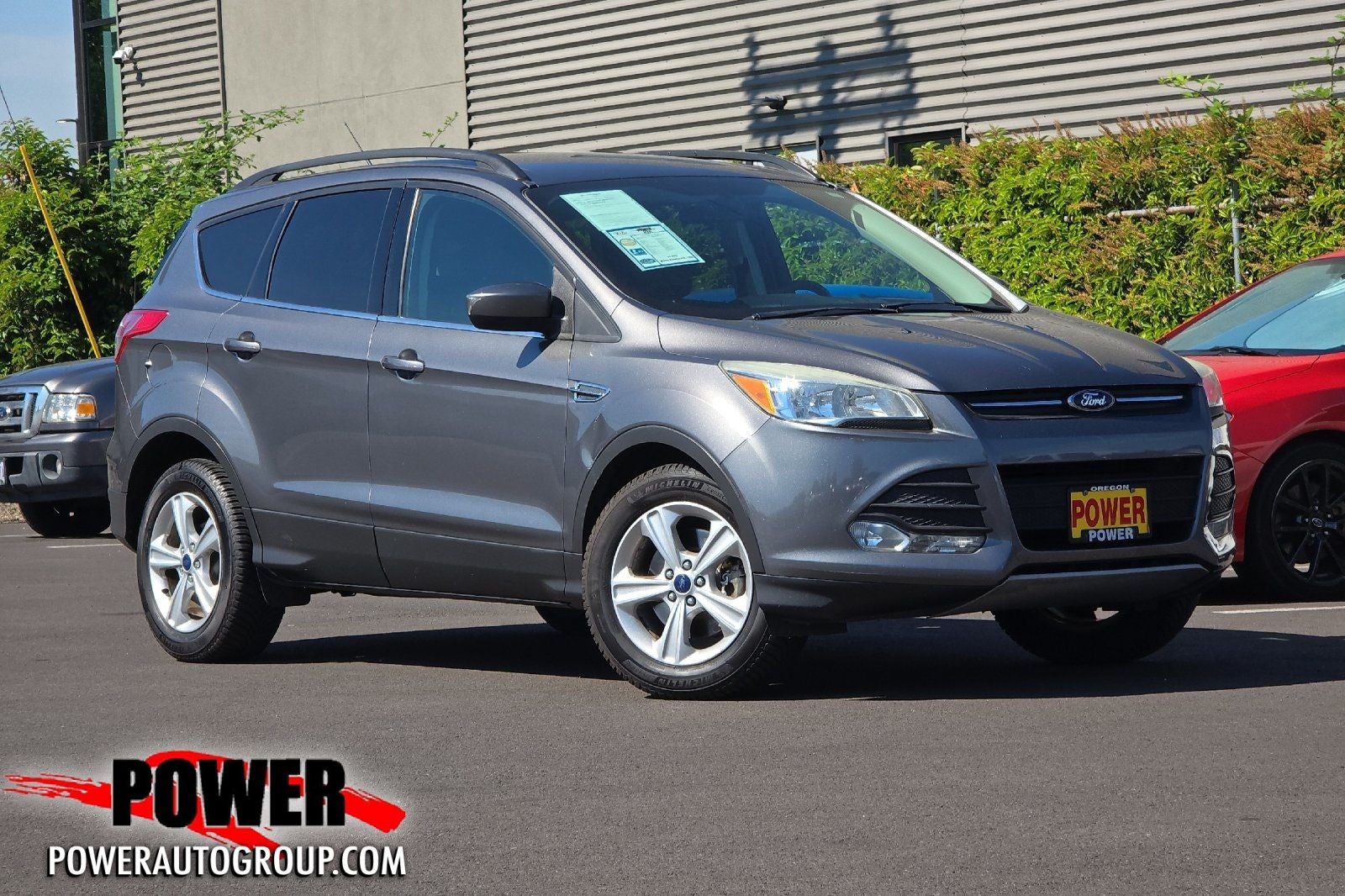 2014 Ford Escape SE in Sterling Gray Metallic — front three-quarter view