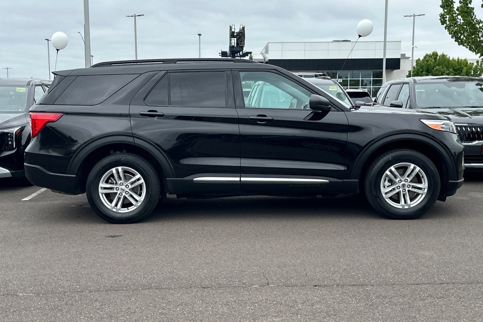 2023 Ford Explorer — rear three-quarter view